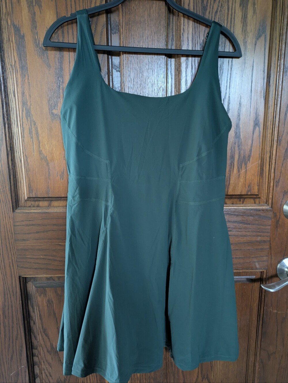 Popflex Tie Breaker Dress In Pine 1X